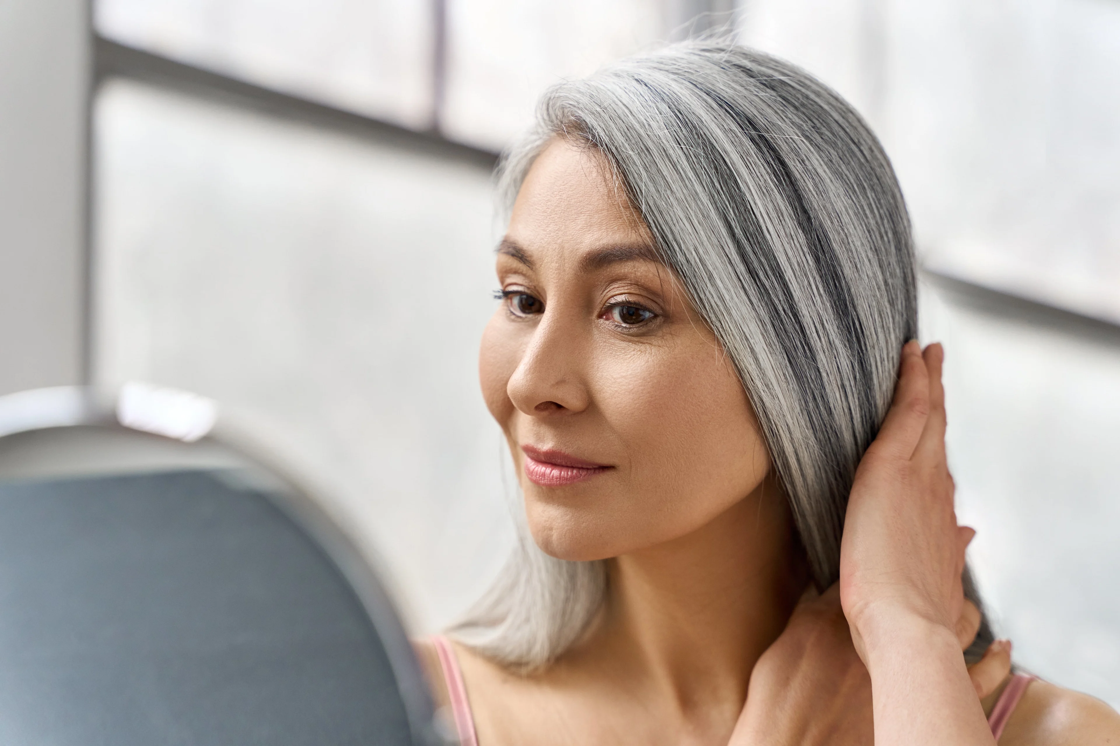 Image of mother with great hair