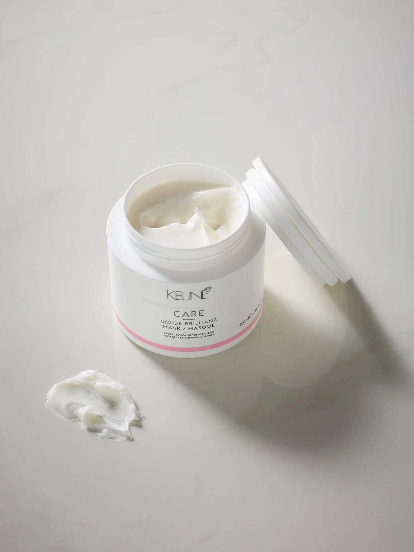 Image of open jar Keune Care Color Brillianz Mask